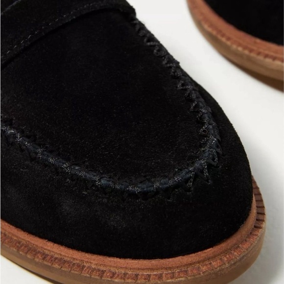 Anthropologie Kelsi Dagger Brooklyn Lens Black Suede Loafers,
7 NWOT main image 6